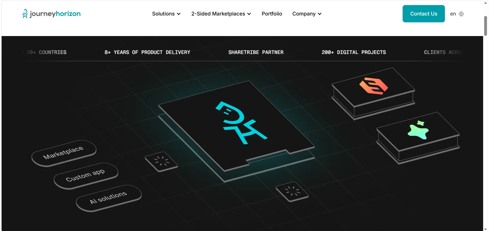 Professional business website project